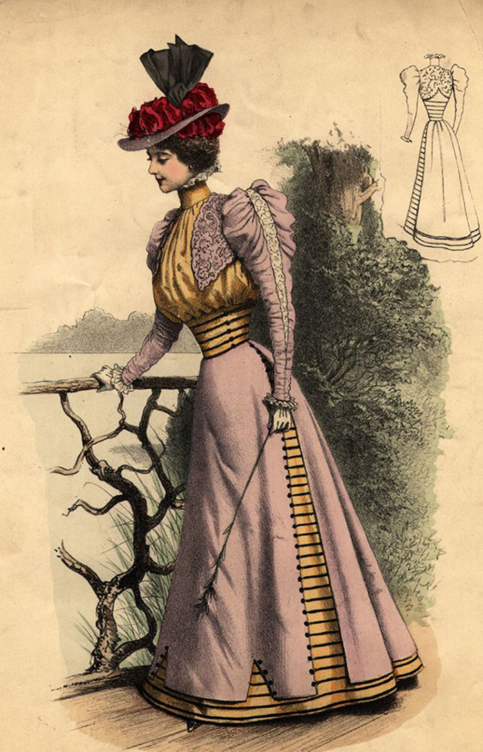 Vestido de 1900