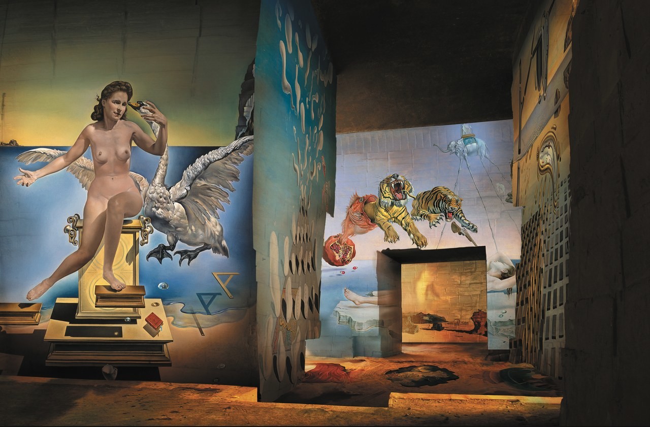 Exposición Surrealista de Salvador Dalí