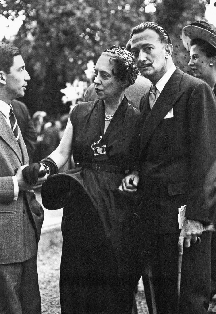 Elsa Shiaparelli y Salvador Dalí