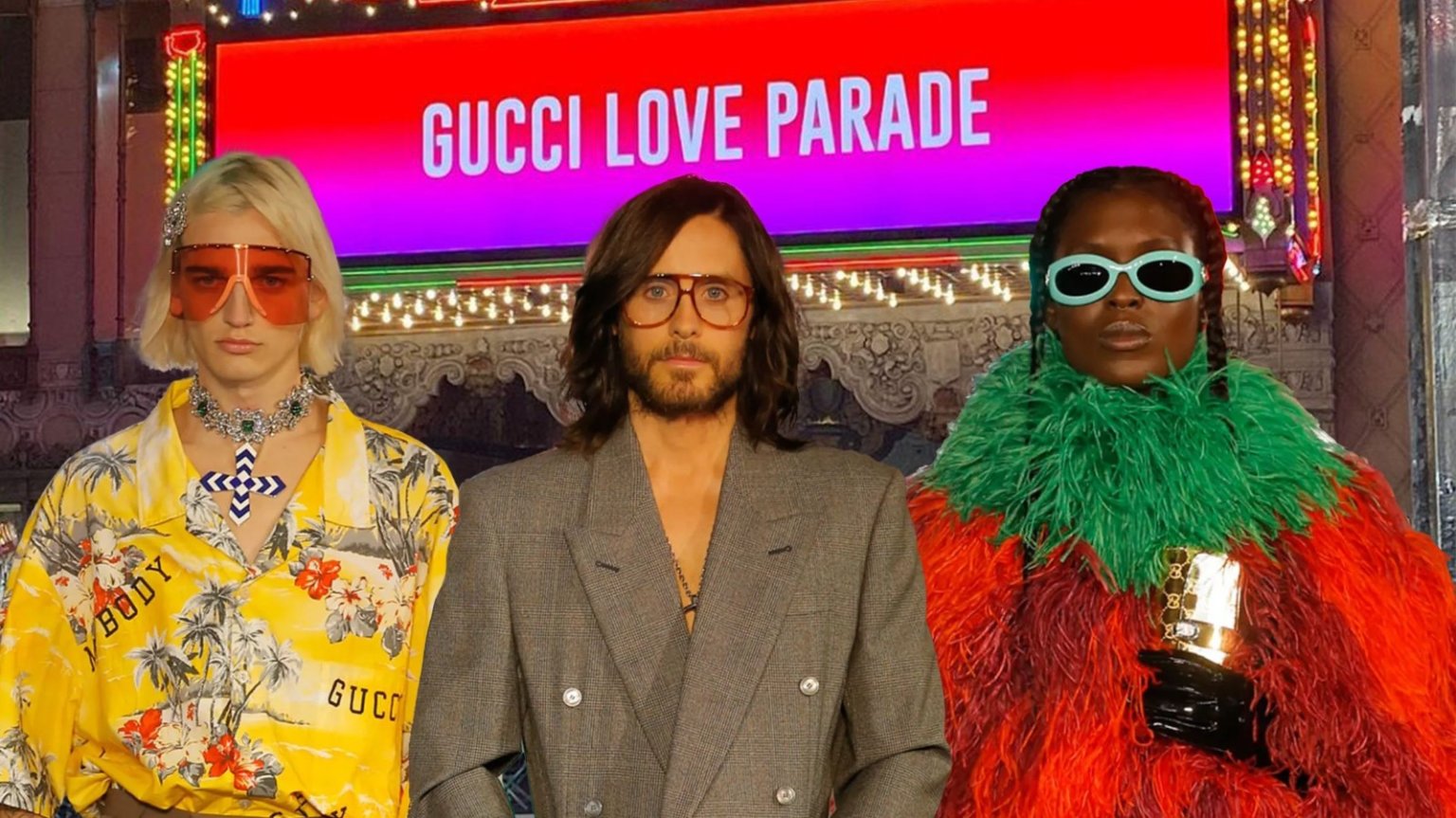 El desfile Love Parade de Gucci 