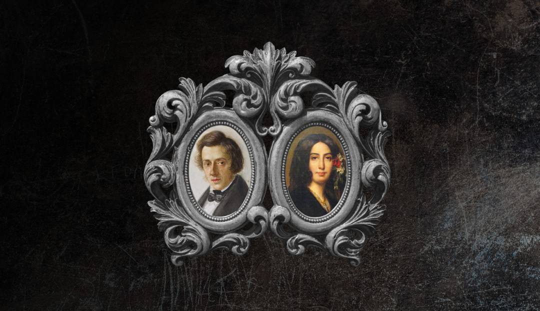 Frédéric Chopin y George Sand
