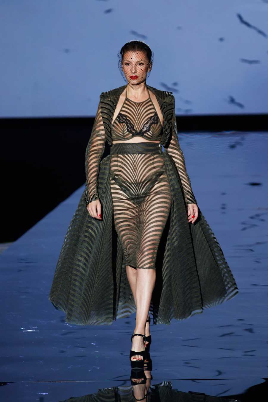 Najwa Nimri inaugura Mercedes-Benz Fashion Week Madrid