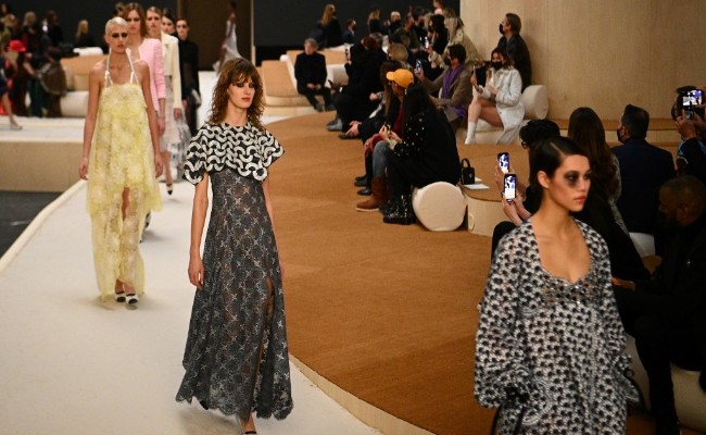 El desfile de Alta Costura de Chanel en la Semana de la Moda de París