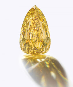 The Golden Canary: El diamante impecable más grande del mundo fue exhibido en Dubai
